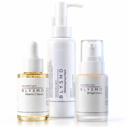 BLYSMO AM/PM Glow System – Complete 3-Step Skincare Bundle