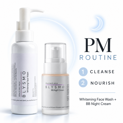 BLYSMO AM/PM Glow System – Complete 3-Step Skincare Bundle