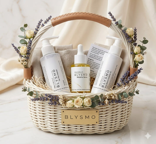 BLYSMO Hyperpigmentation Treatment Bundle – Melasma Serum, Tea Tree Cleanser & Sunscreen Gel