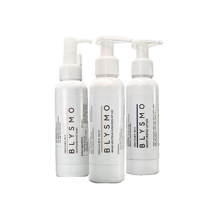 MOISTURIZING LOTION + SUNSCREEN + WHITENING FACE WASH