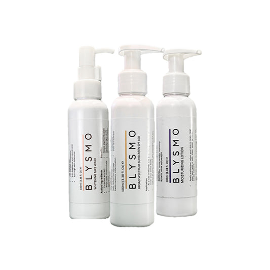 MOISTURIZING LOTION + SUNSCREEN + WHITENING FACE WASH