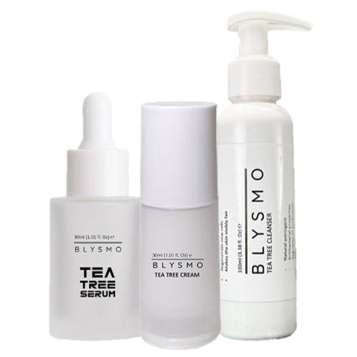 Tea Tree Cream + Tea Tree Serum + Tea Tree Cleanser