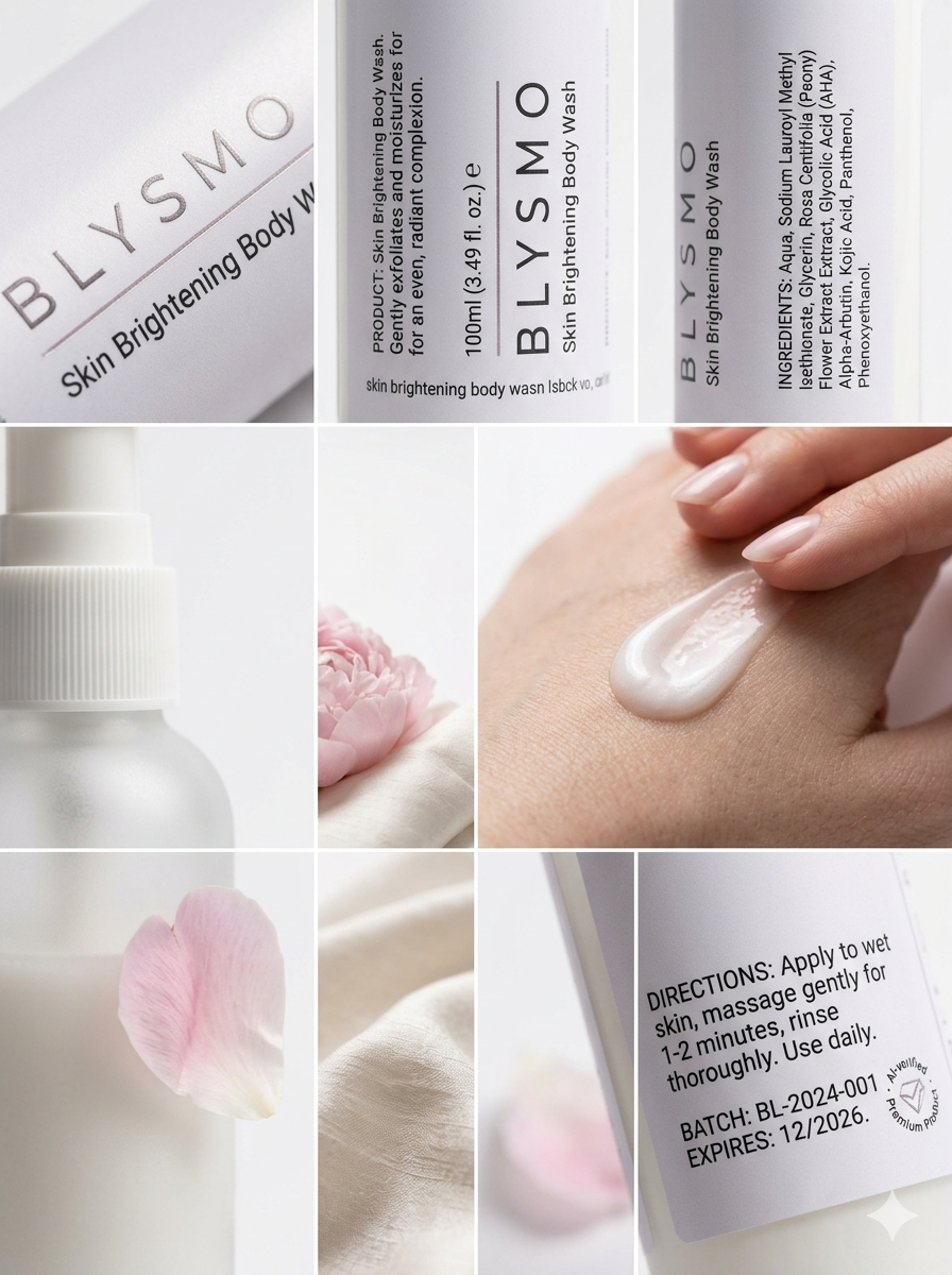 Blysmo Brightening Body Wash 100 Ml